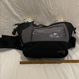Chums Trail Jam, a low-profile hip pack.  Trail running. Hiking pack.
